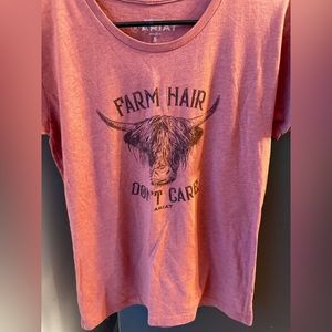 Ariat Tee-Highland cow